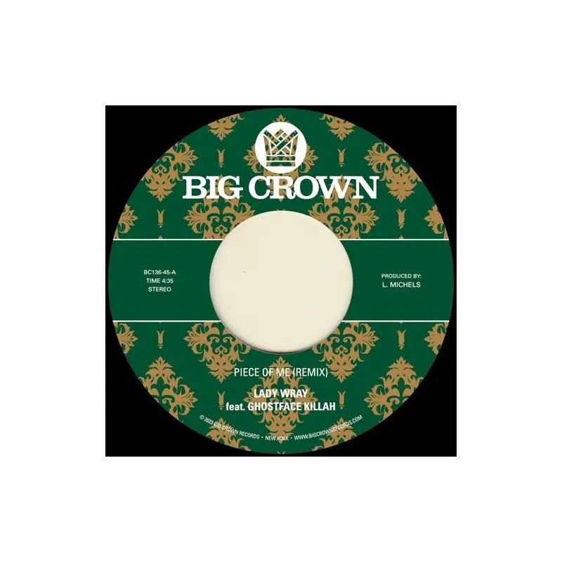 Piece Of Me (feat. Ghostface Killah) b/w Joy & Pain (Pete Rock Remix) - 7-Inch Single