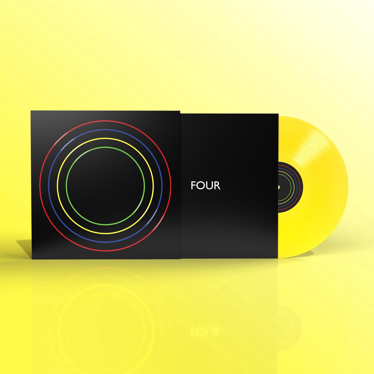 Four Limited Yellow Vinyl LP