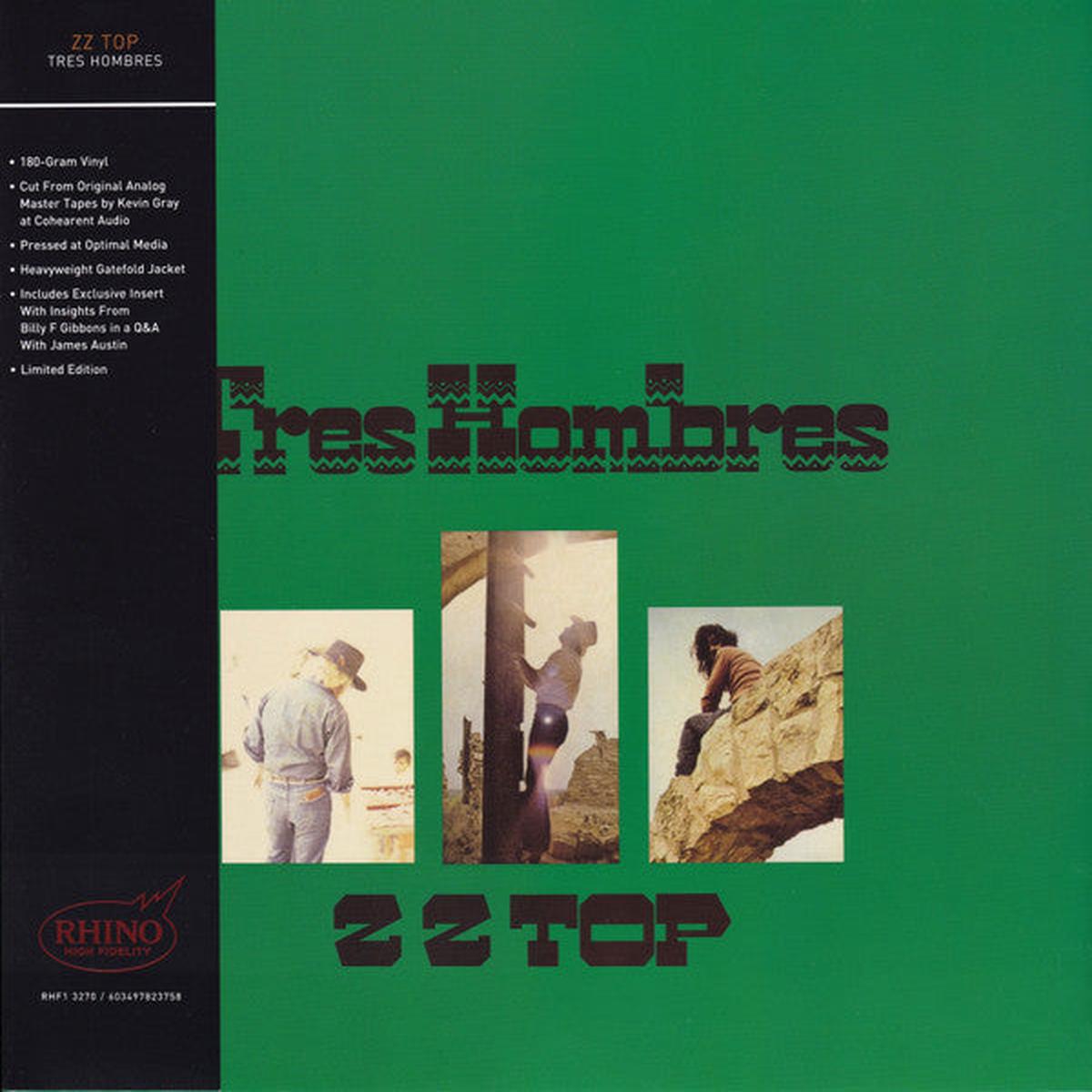 ZZ TOP - TRES HOMBRES : RHINO HIGH FIDELITY - LP