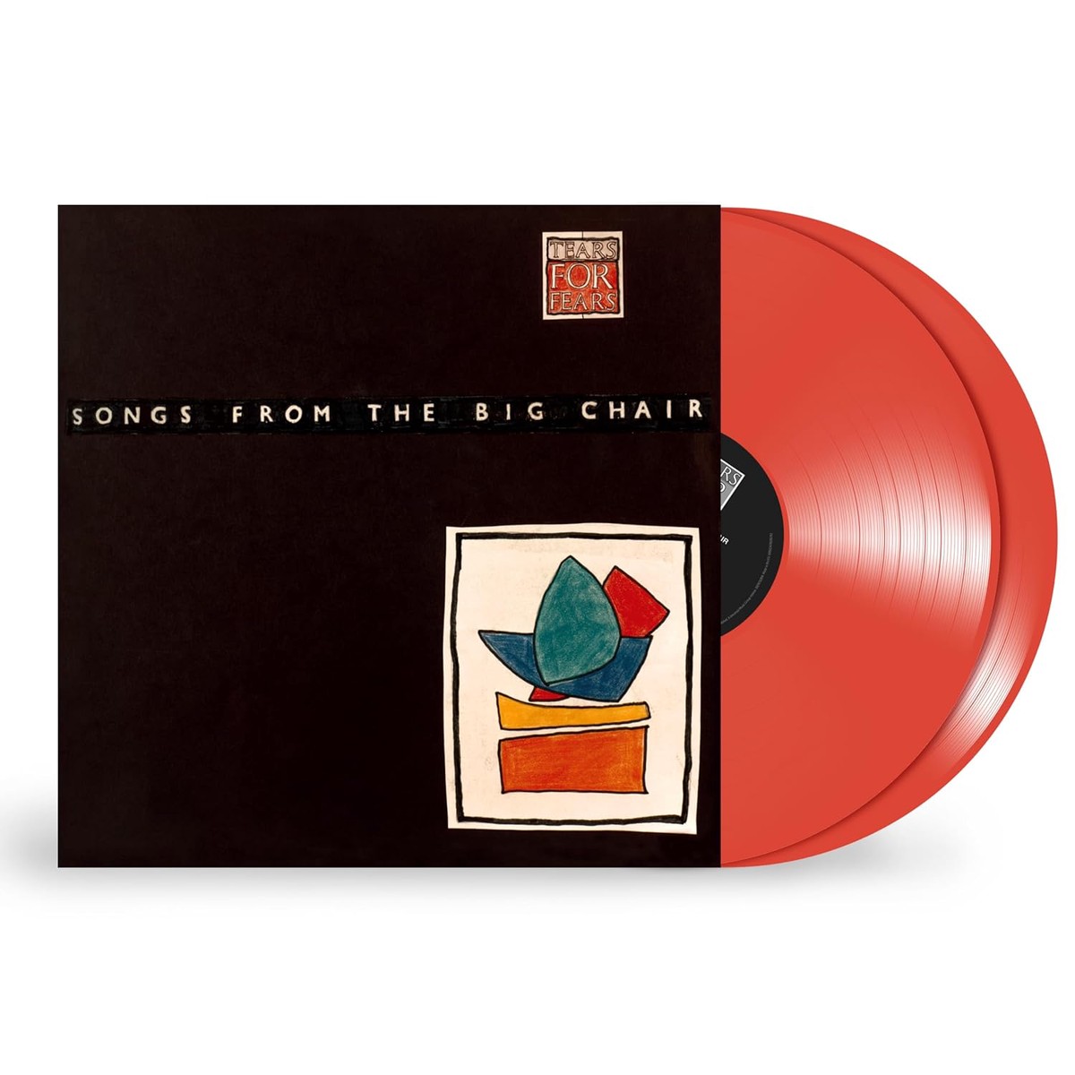 [DAMAGED] Tears For Fears - Songs From The Big Chair [2-lp Transparent Red Vinyl]