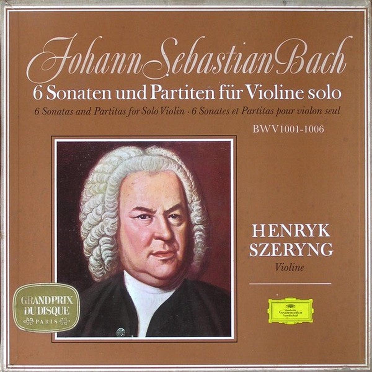 Bach / Henryk Szeryng - 6 Sonatas and Partitas for Solo Violin (3 LP)