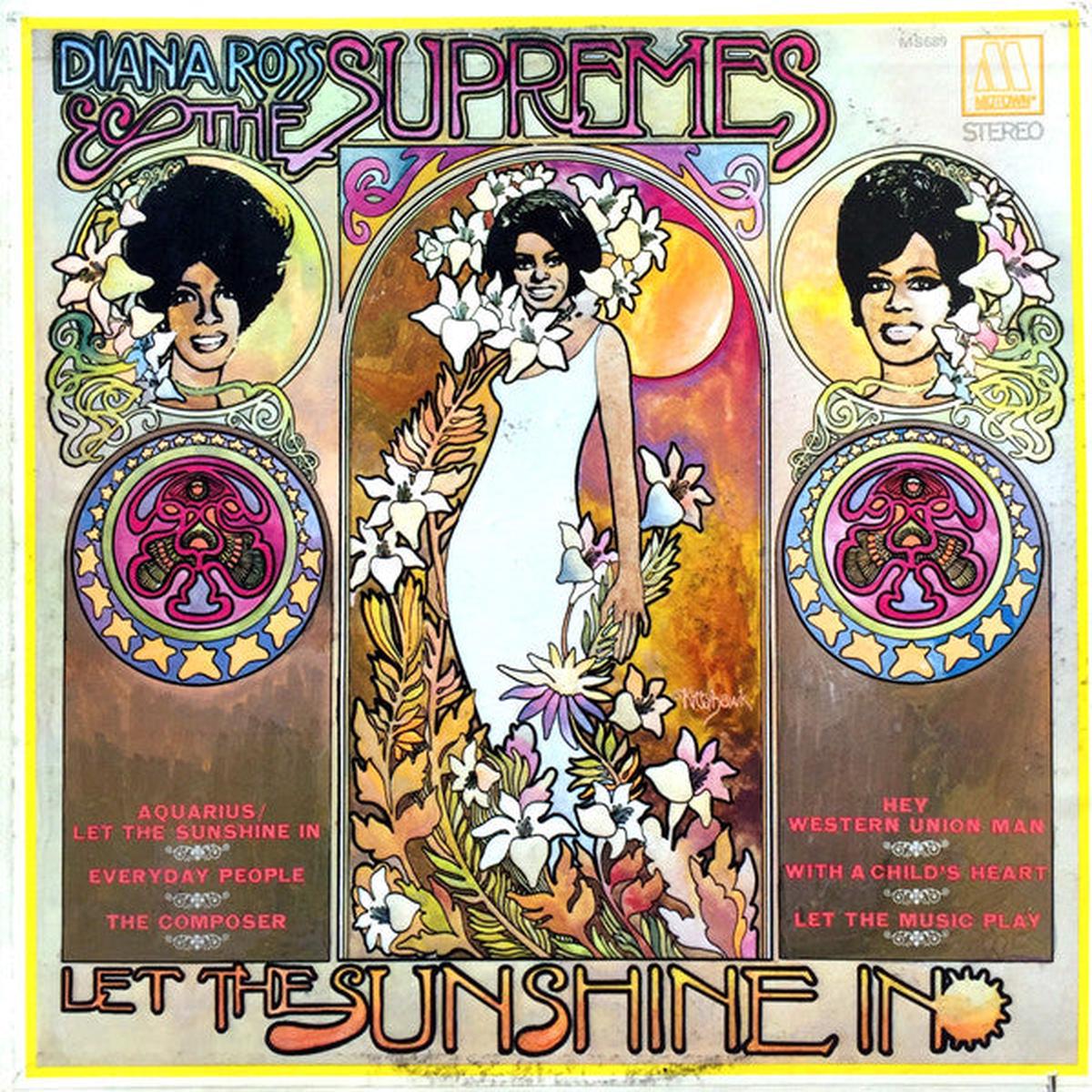 Diana Ross & The Supremes Let The Sunshine In LP