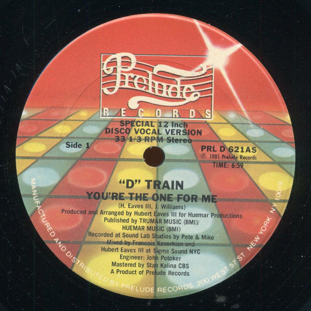 "D" Train* - You're The One For Me