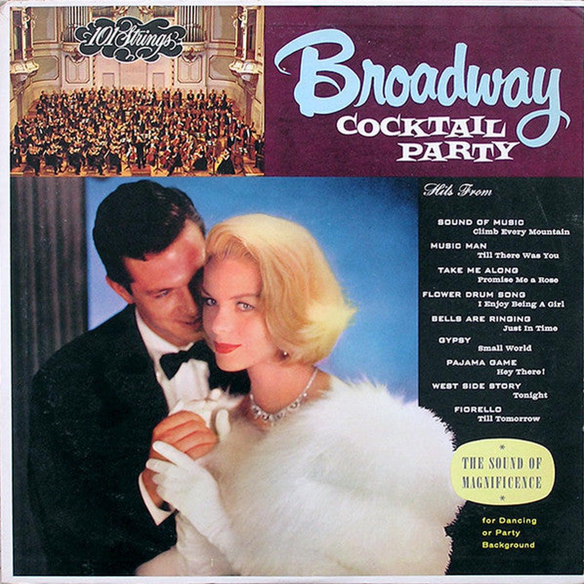 101 Strings - Broadway Cocktail Party (VG)