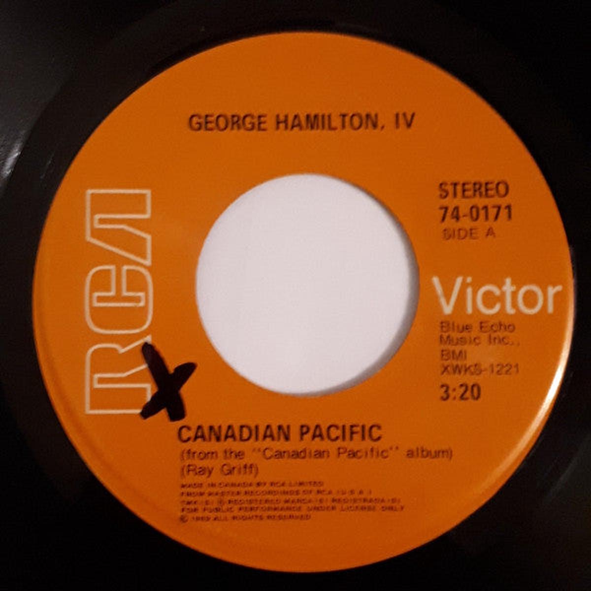 George Hamilton IV - Canadian Pacific (7") (Very Good (VG))