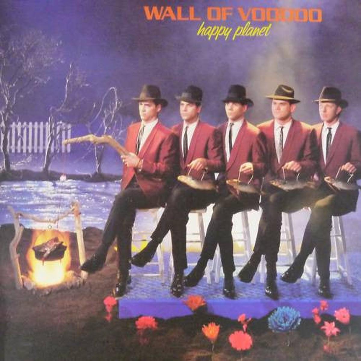 Wall Of Voodoo - Happy Planet (LP, Album) (Near Mint (NM or M-))