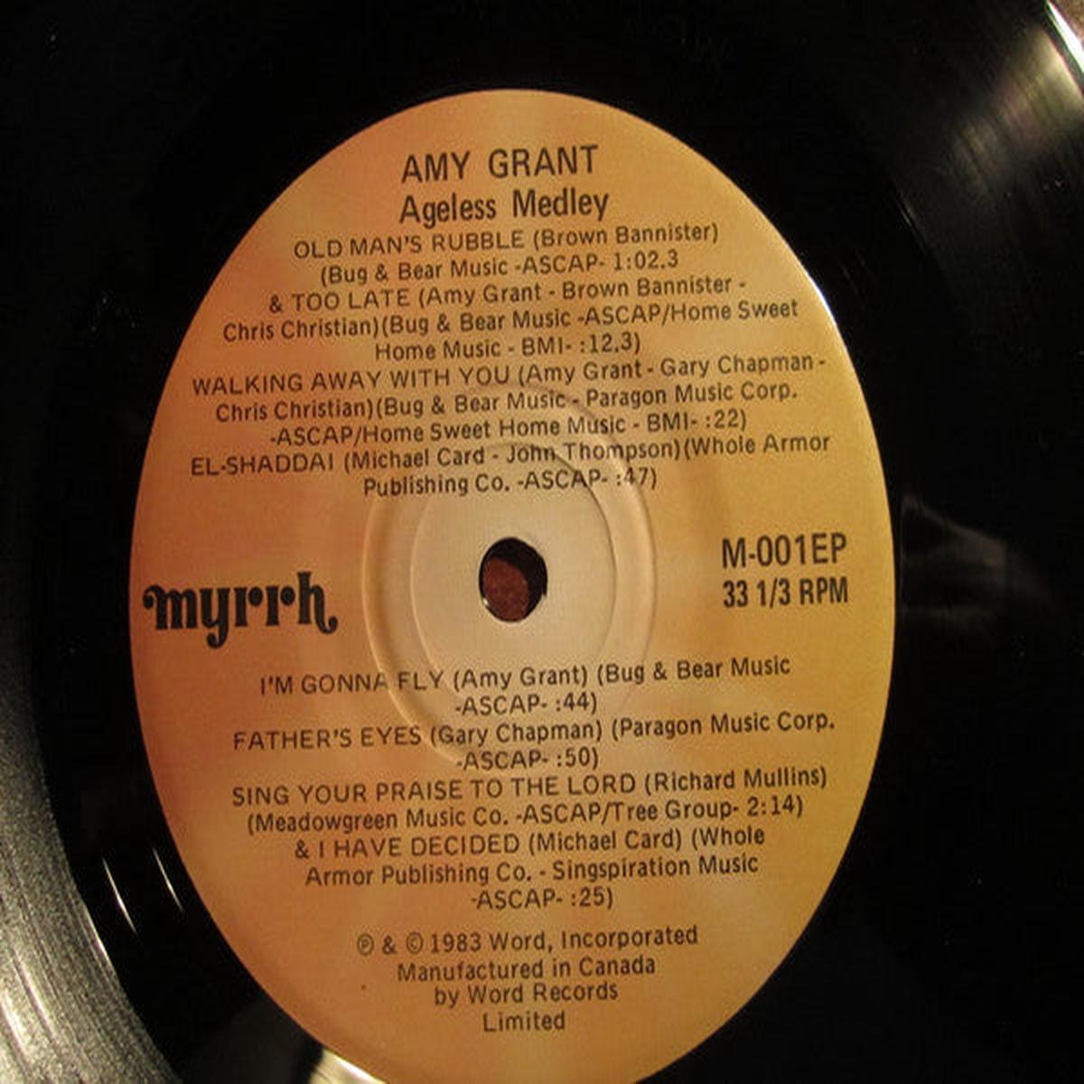 Amy Grant - Ageless Medley (7", EP, Mixed) (Very Good (VG))