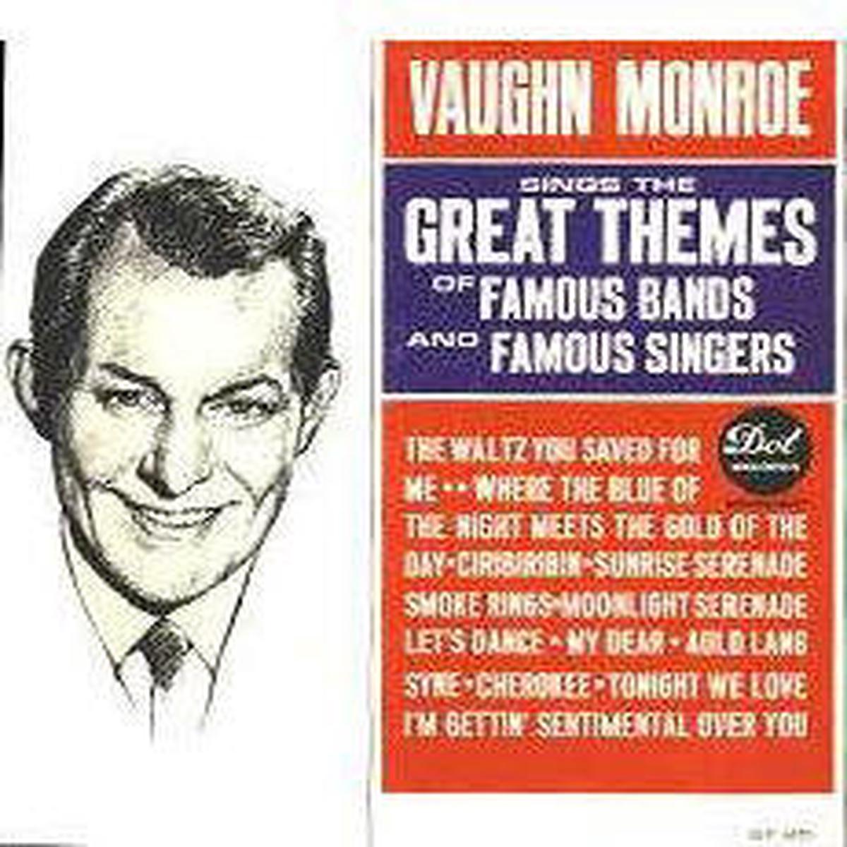 Vaughn Monroe - Sings The Great Themes Of Famous Bands And Famous Singers (LP) (Very Good (VG))
