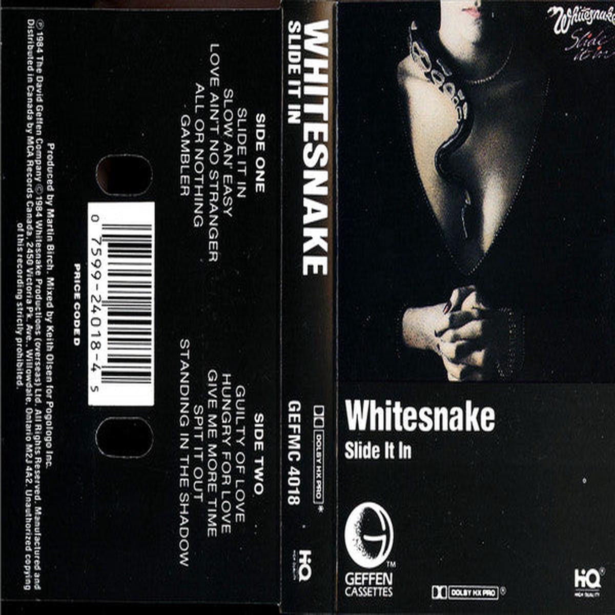 Whitesnake - Slide It In (Cass, Album, RE) (Near Mint (NM or M-))