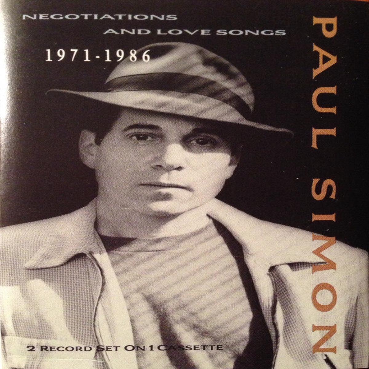 SIMON, PAUL - NEGOTIATIONS & LOVE SONGS: 1971-1986 - CS