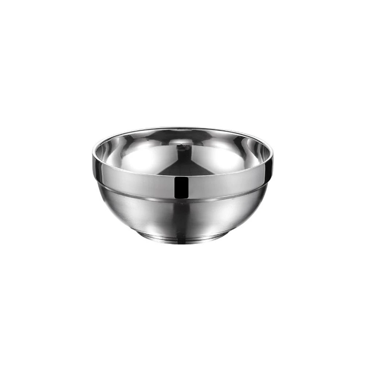 Double Layer Insulation Stainless Steel Bowls Salad Bowl Mixing Bowl Rice Bowls Deep Dish Kitchen Tableware - 11.5cm