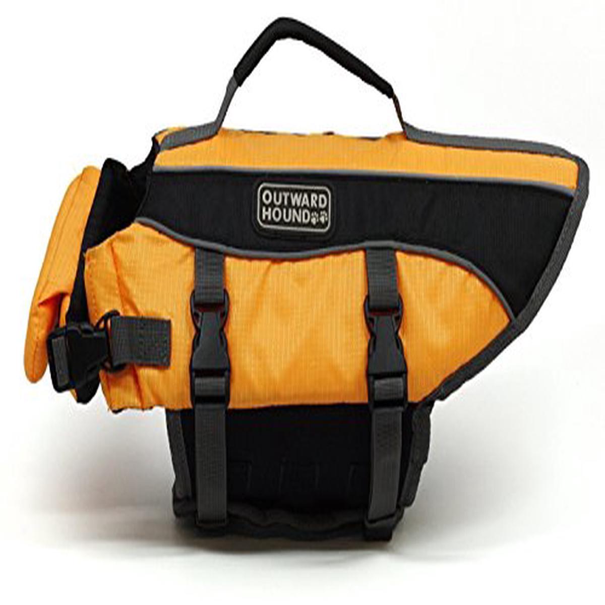 Kyjen Outward Hound Life Jacket For Dog - Orange | X-Large