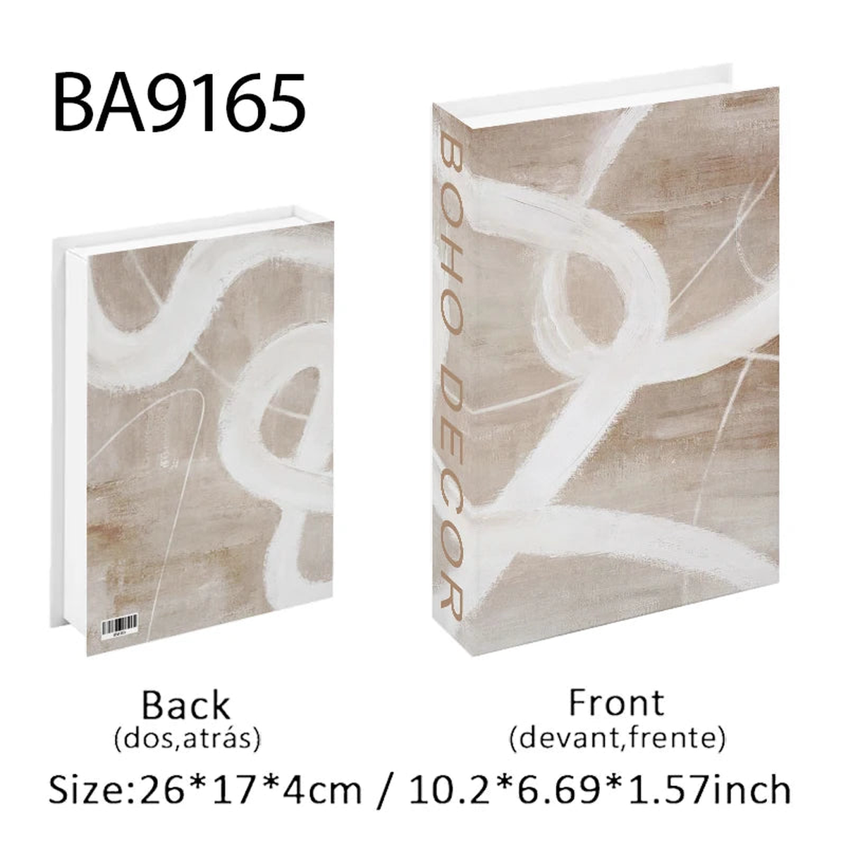Perfume Luxury Fake Book Storage Box Interior Decoration Paris Decorative Books Design Ornament Coffee Table Shelf Home Decor - BA9165 | OPEN | China Mainland
