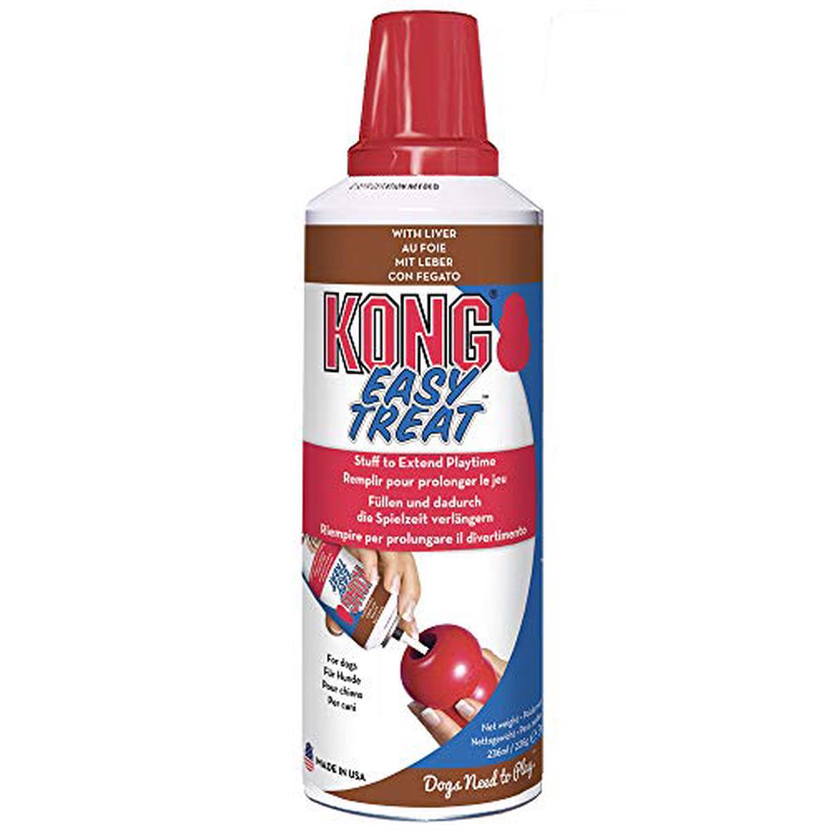 Kong Stuff'N Easy Treat, 8-Ounce, Liver - Liver