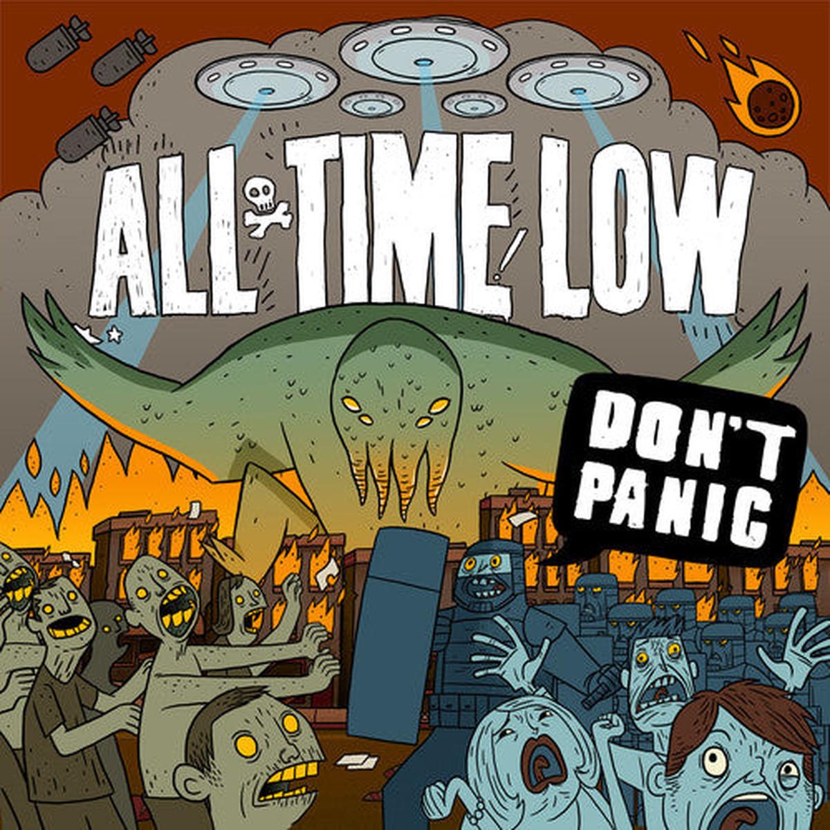 All Time Low- Don't Panic (CD)