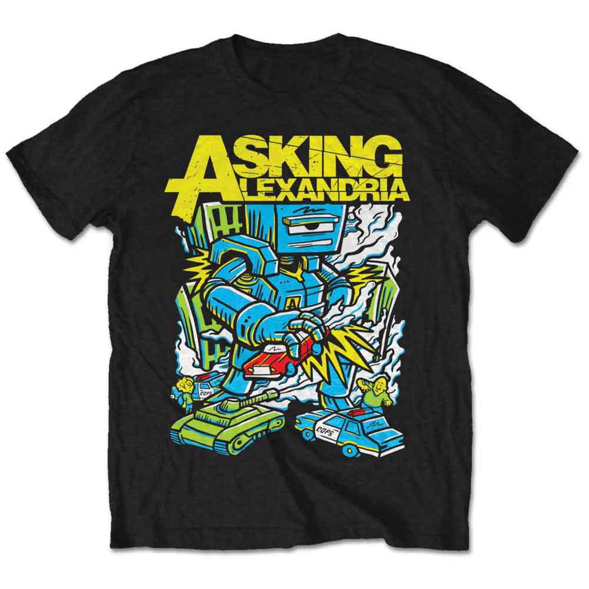 Asking Alexandria - Killer Robot ((T-Shirt)) - Black | L