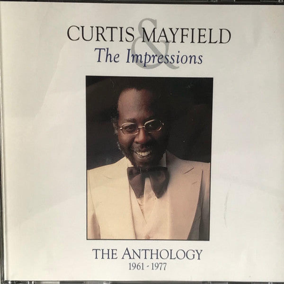 Curtis Mayfield & The Impressions - The Anthology 1961-1977 (2xCD, Comp, RE, Uni) (NM or M-)