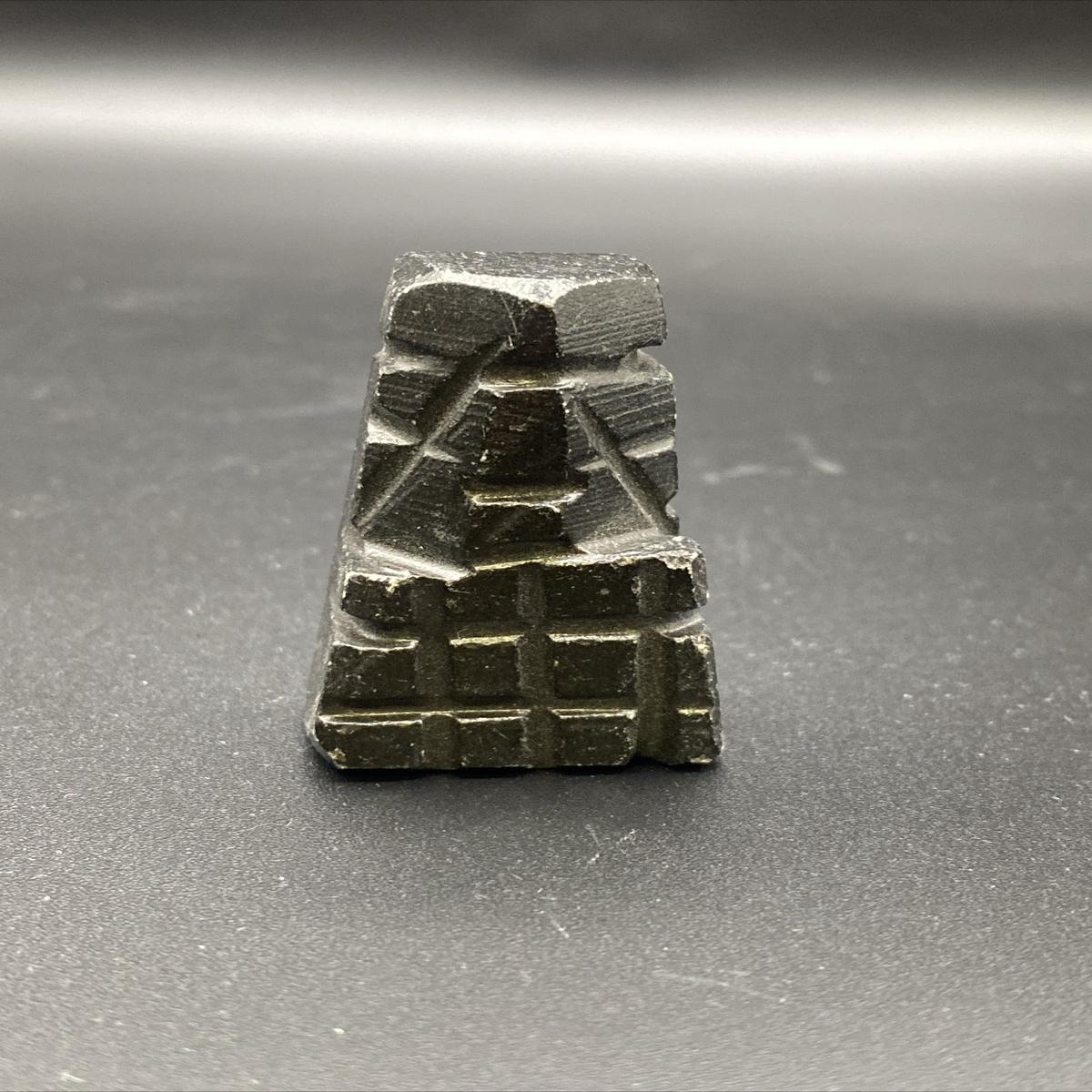 """1 3/4"""" BLACK Marble Onyx Stone Replacement Pawn Chess Piece"""