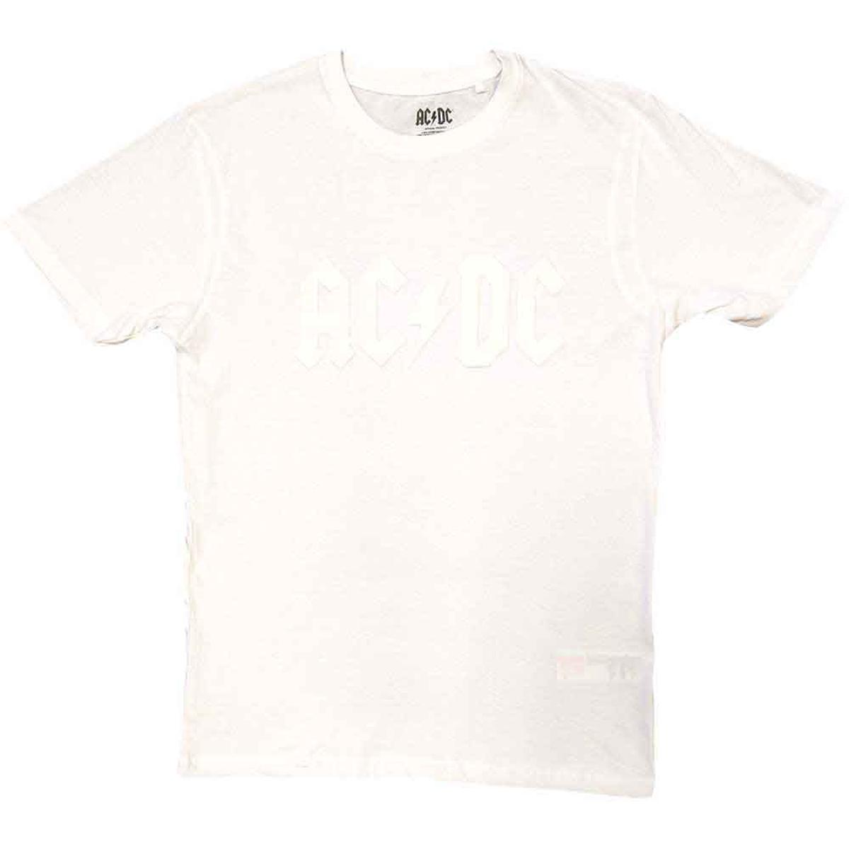 AC/DC - Logo (()) - White | S