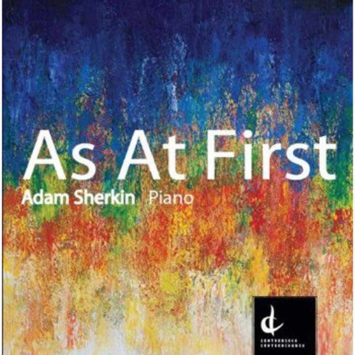 Adam Sherkin- As at First (CD)