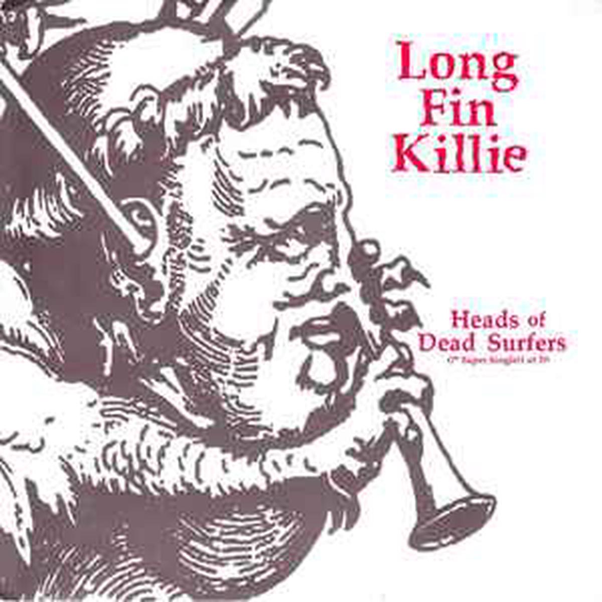 Long Fin Killie - Heads Of Dead Surfers (7" Super Single 1 Of 3) (7", Red)