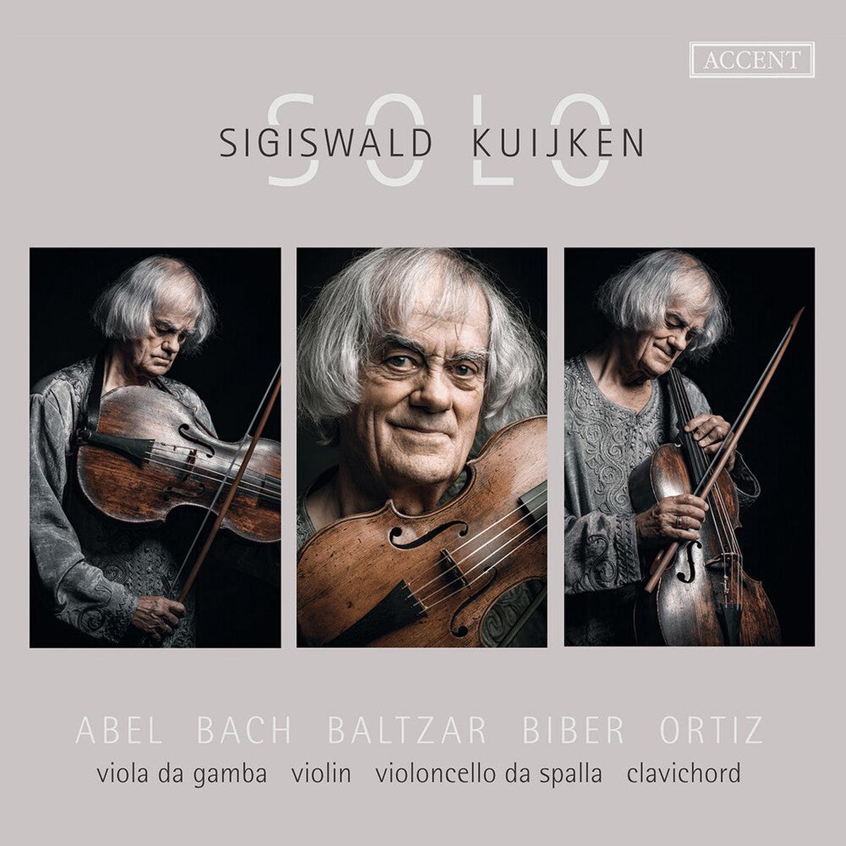 Abel / Baltzar / J Bacj .S. / Kuijken- Solo - Works For Violin Violoncello Da Spalla (CD)