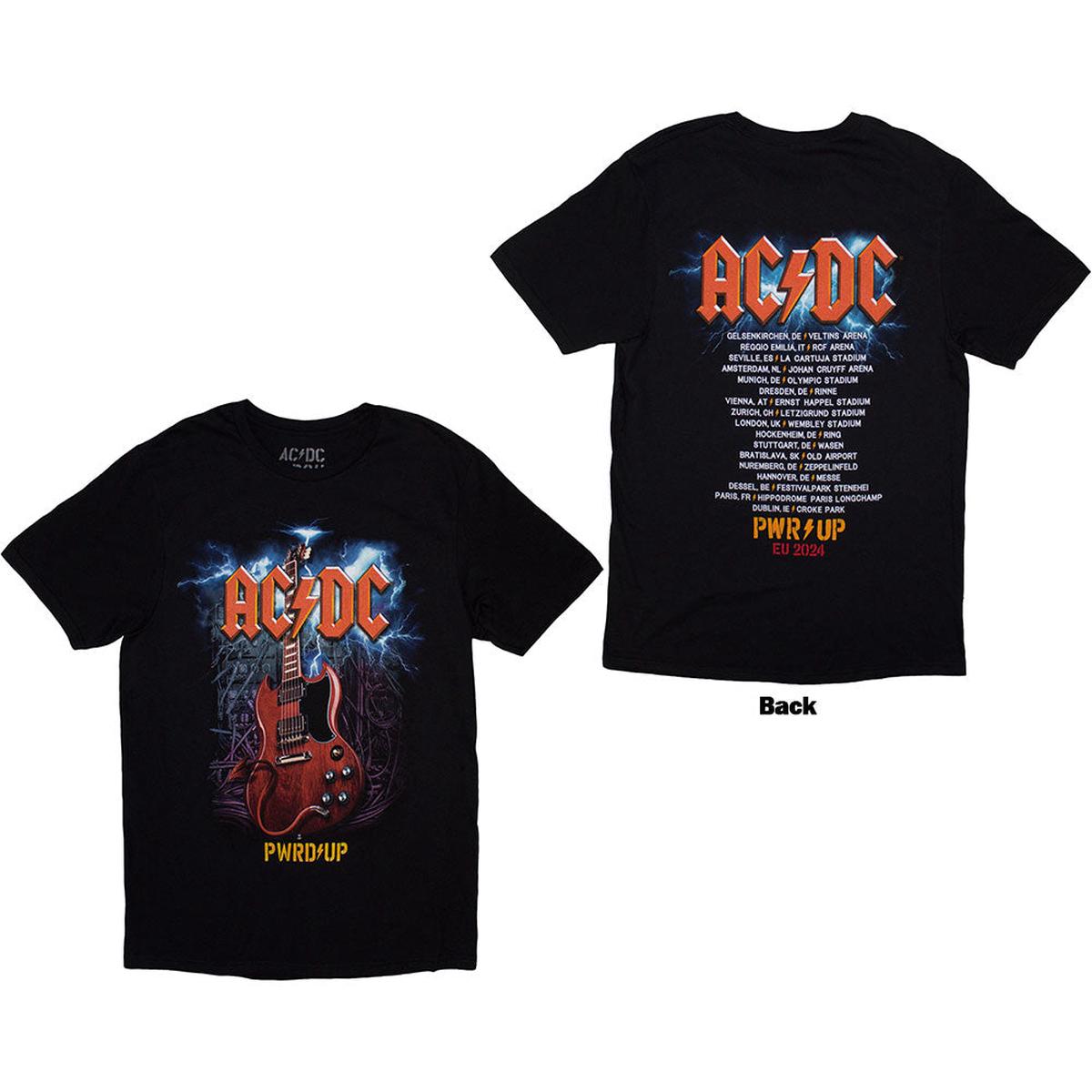 AC/DC Guitar PWR-UP EU Tour '24 - Black | XL